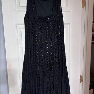 The Pyramid Collection Black Maxi Dress